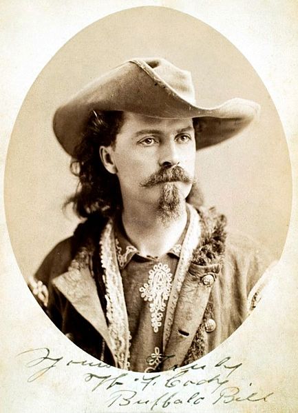 legendary Pony Express rider "Buffalo Bill" Cody