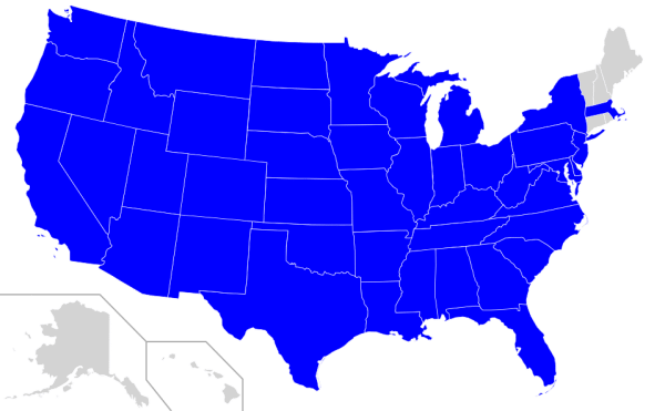 US states where there are Jimmy John's restaurants