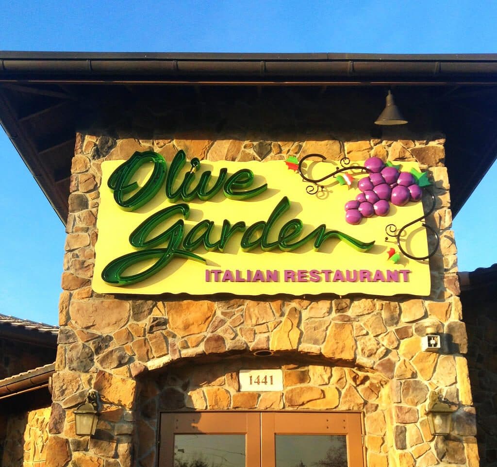 olive garden delivery restaurant