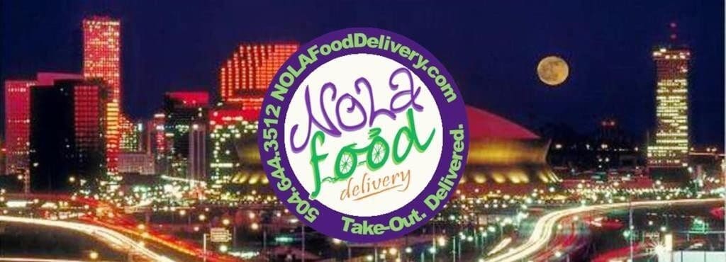 nola food delivery logo