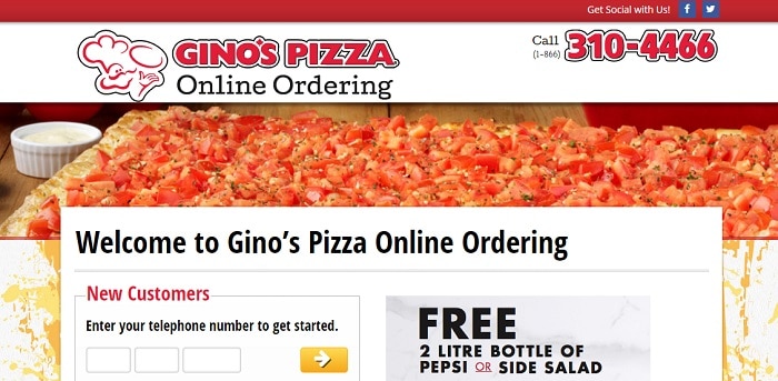 gino s pizza restaurant official website